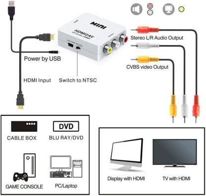 Cable HDMI TO AV CONVERTER, Check us out for